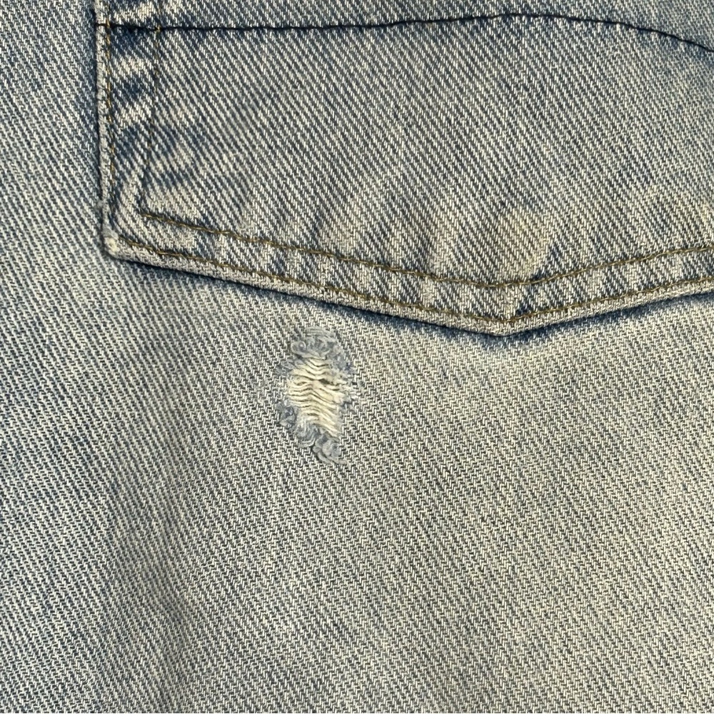 Men Vintage Nautica 36x32 Easy Fit Distressed Blue Jeans - Picture 9 of 16